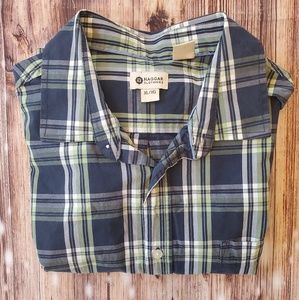 Mens Haggar XL long sleeve button down